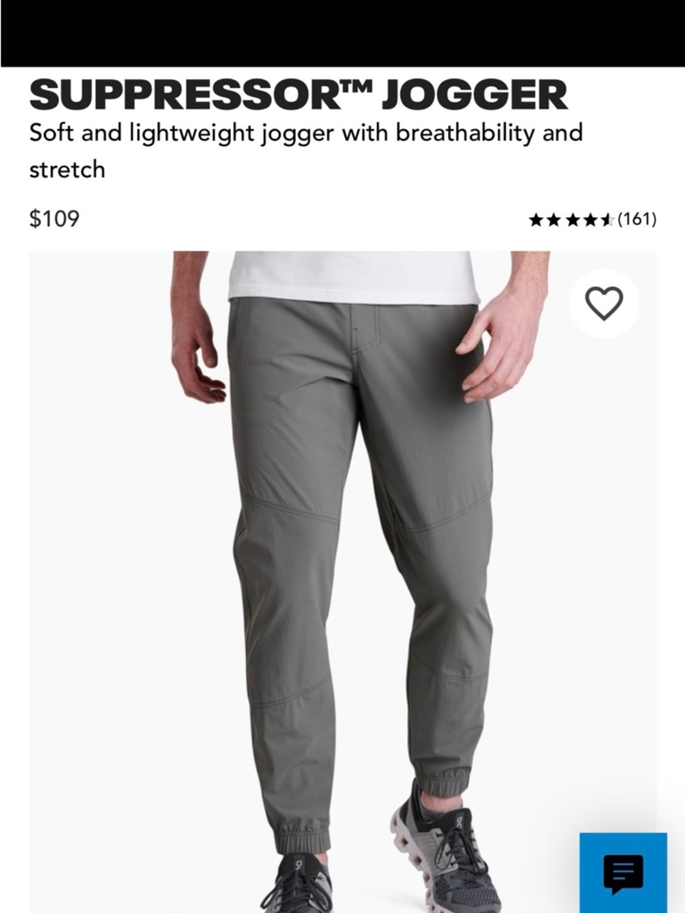 Kuhl Suppressor Jogger Size XL